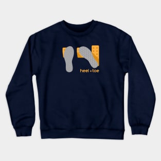 heel & toe Crewneck Sweatshirt